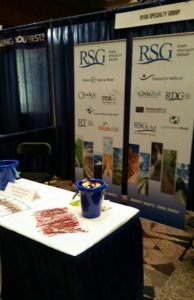 RSG's booth at the 2015 MIIAB Convention 