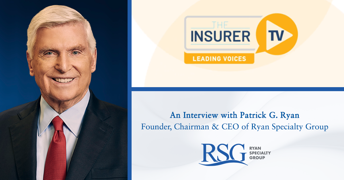 Ryan Specialty Group Founder, Chairman & CEO Pat Ryan Interviewed on